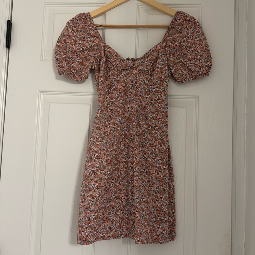 A&F floral mini dress